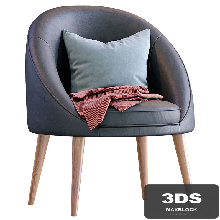 Oreved Leather Armchair By Jysk