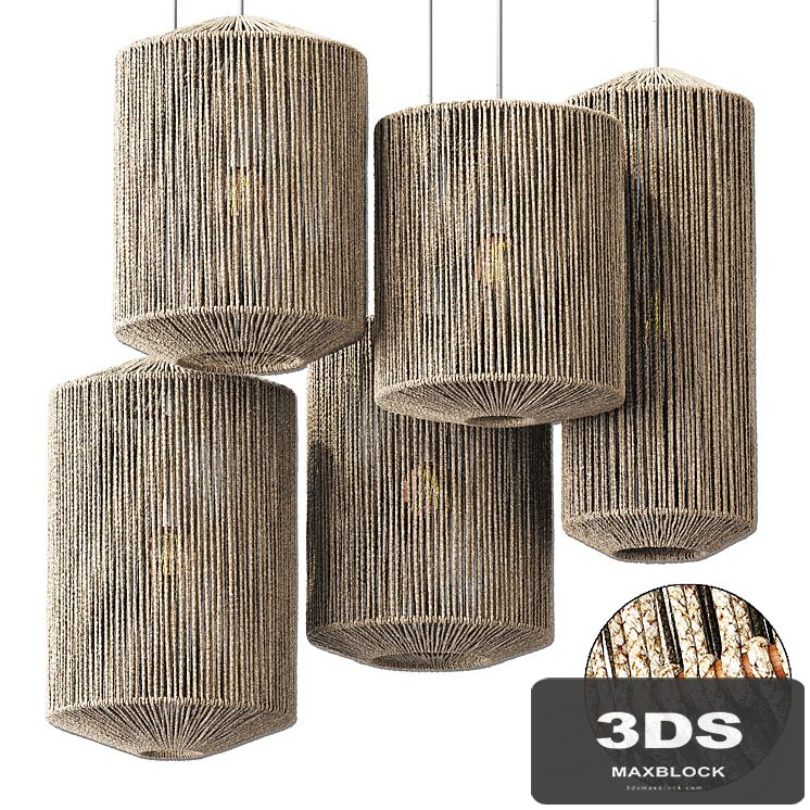 Lamp barrel big rope n1