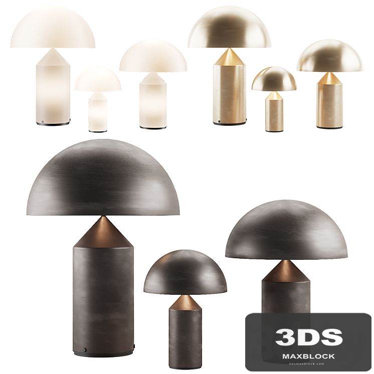 007 Oluce ATOLLO table lamp 00