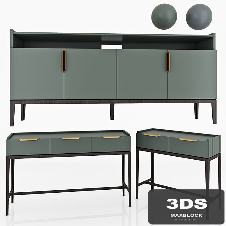 Dantone Home Metropolitan console set