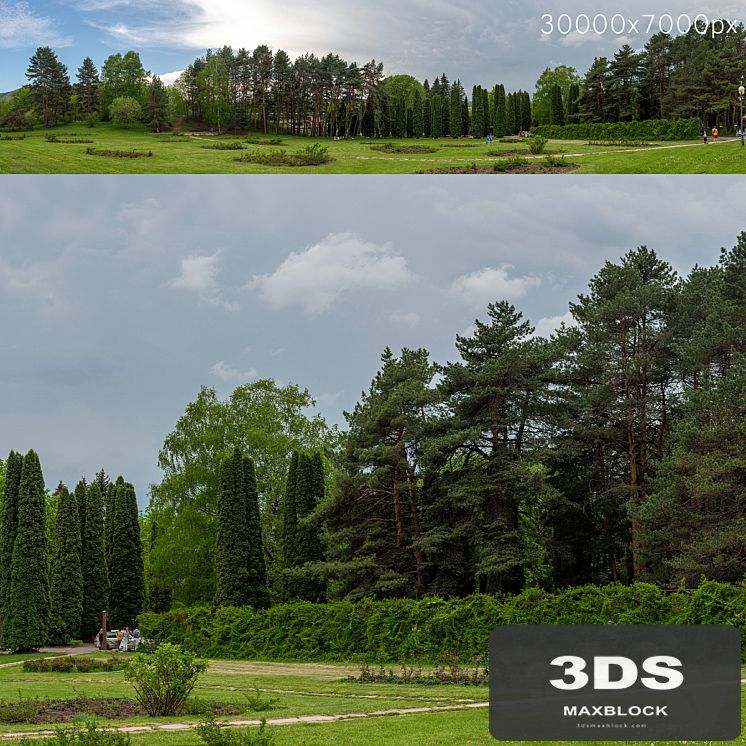 Panorama from the park. 30k