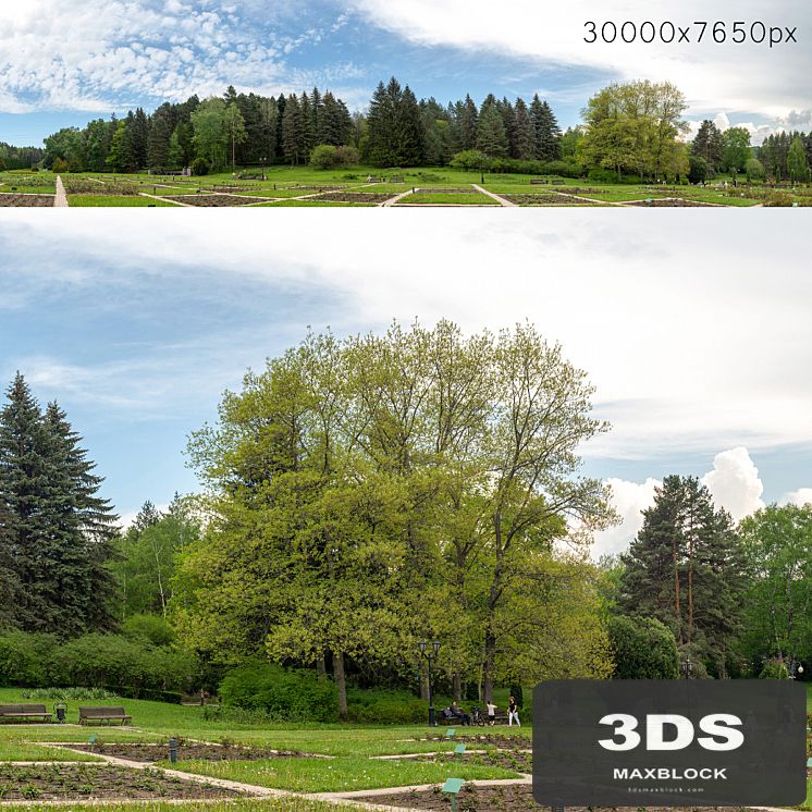 Panorama from the park v2. 30k
