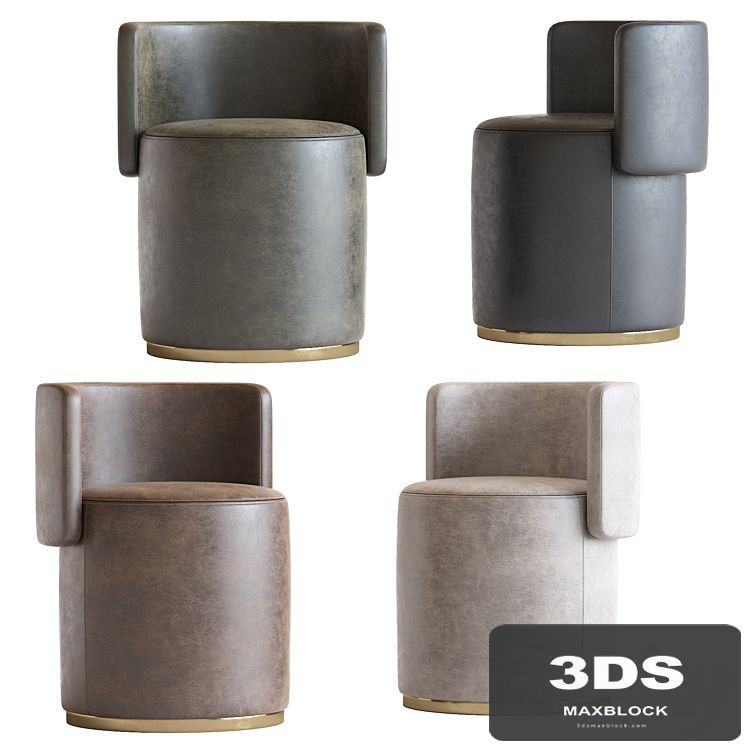 Love seat pouf rugiano