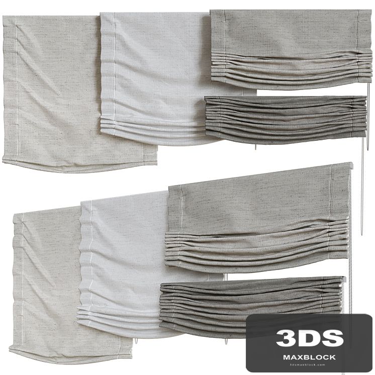 Set of Roman blinds_2