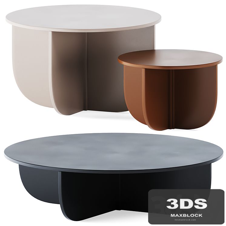Metal Coffee Tables Mil by La Cividina