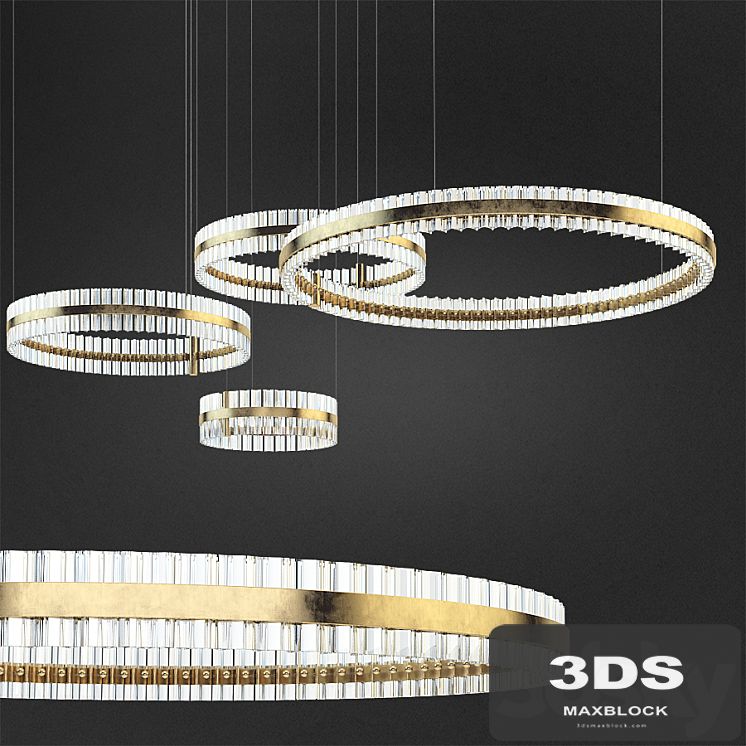 Saturno Pendant Chandelier Baroncelli