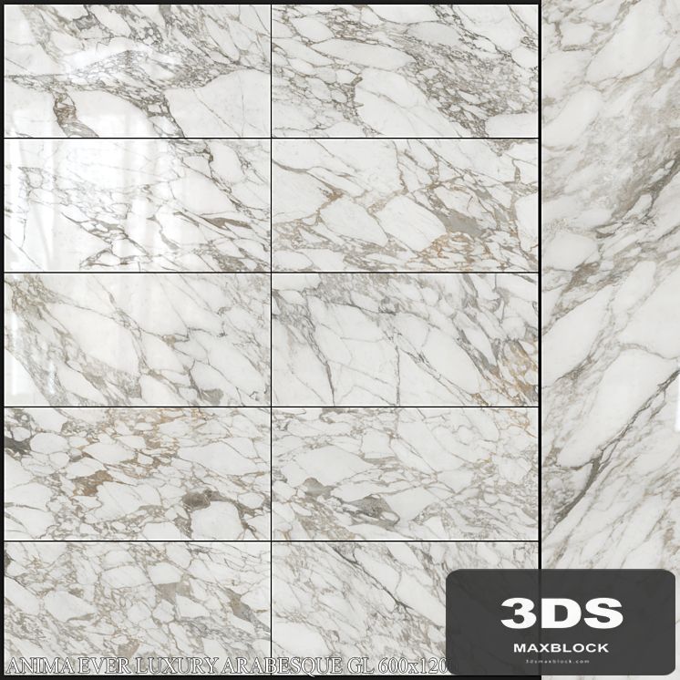 Caesar Anima Ever Luxury Arabesque GL 600x1200