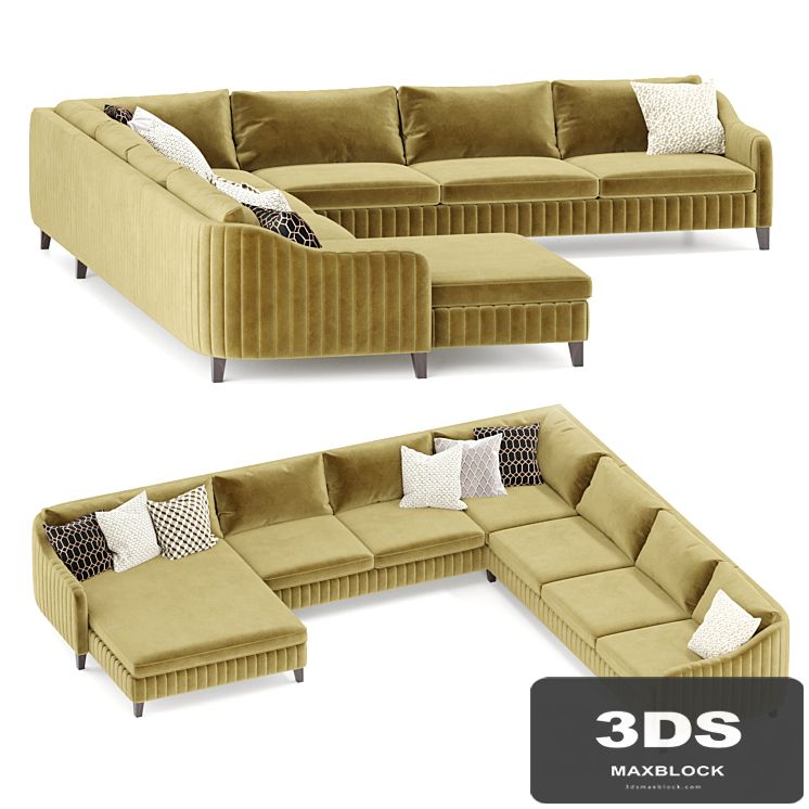 Corner sofa Delavega f750