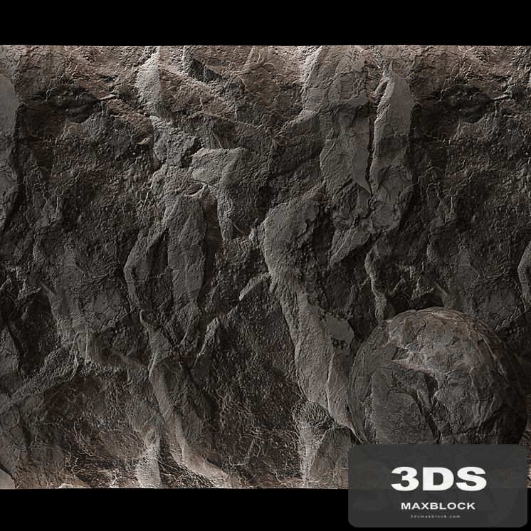 Stone Cliff Wall # 12