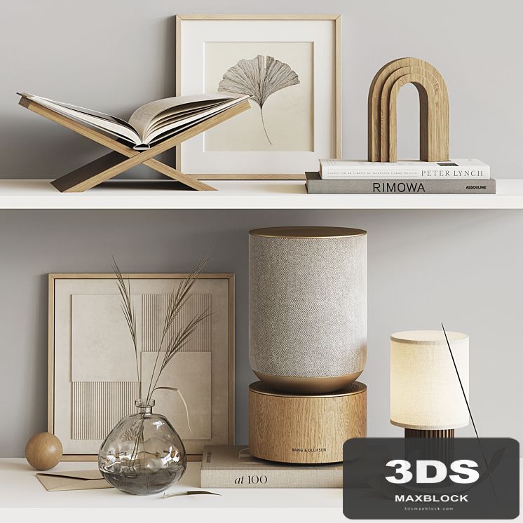 Decorative set with Bang & Olufsen