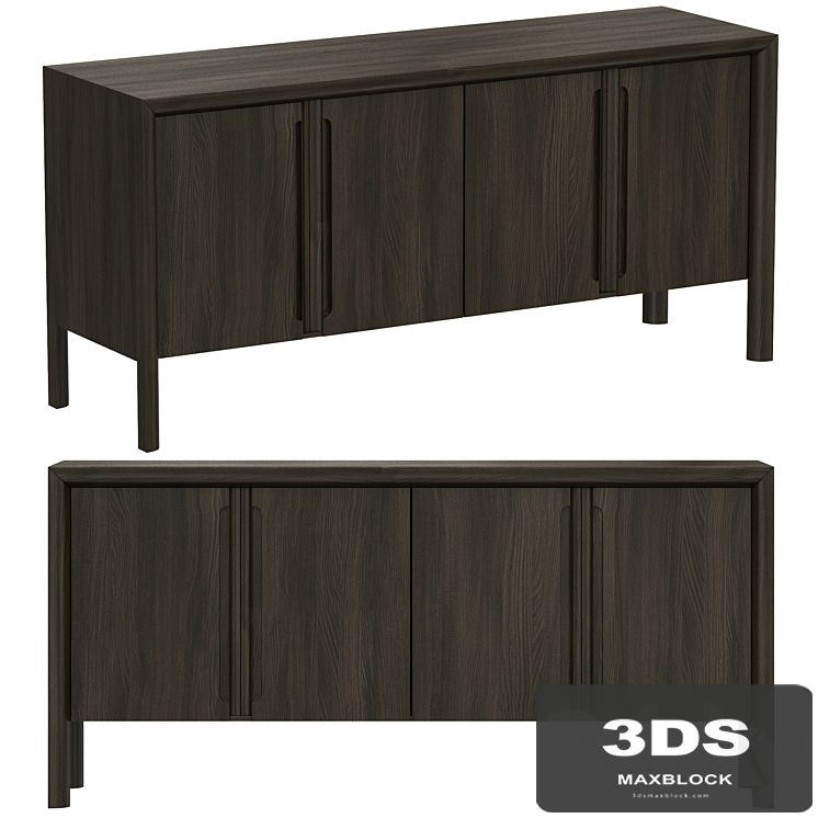 Dantone Home Square Chest of drawers with 4 fronts