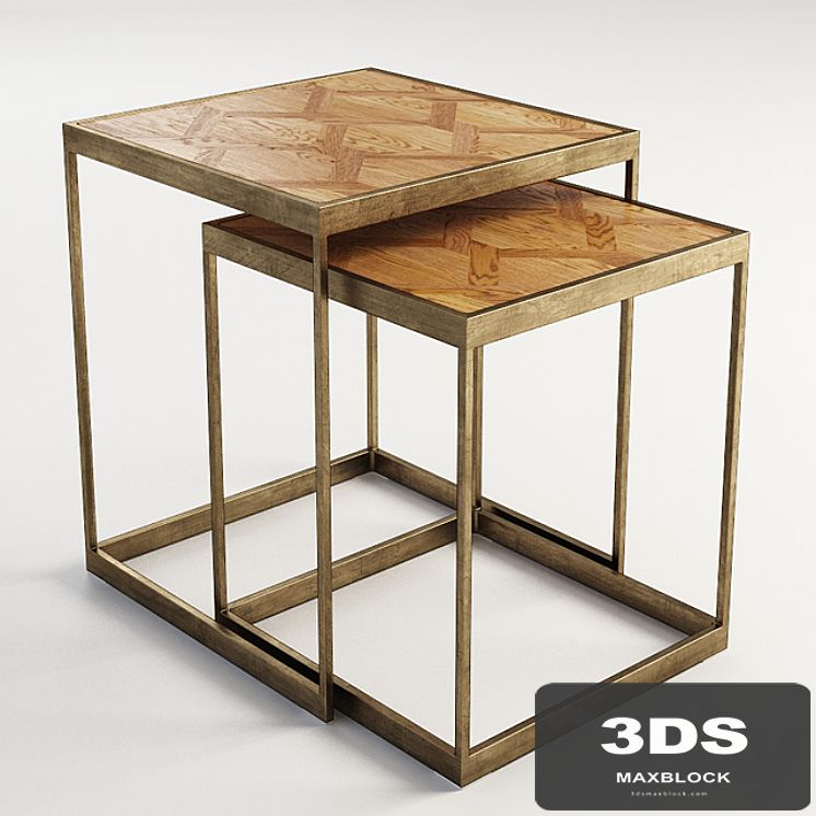 GRAMERCY HOME - FRANKET SIDE TABLE 522.014