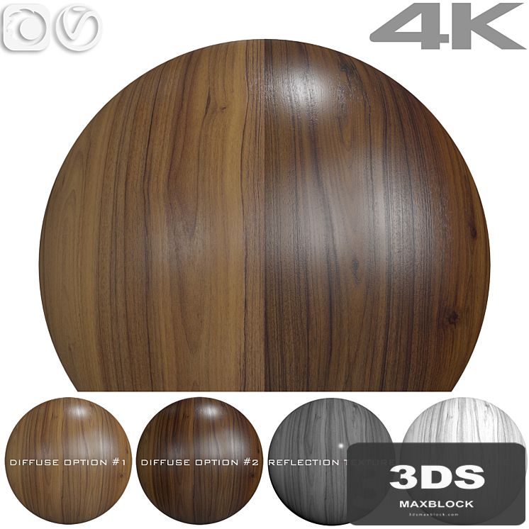 Seamless textures - WALNUT