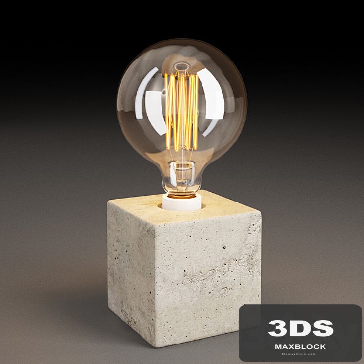 GRAMERCY HOME - CUBE TABLE LAMP TL060-1
