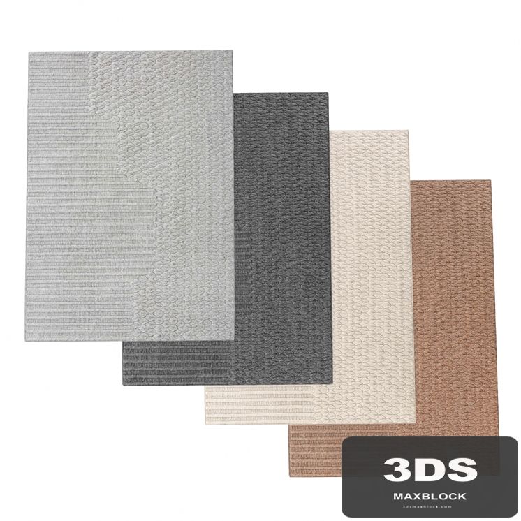 CHADDAR carpet by GAN