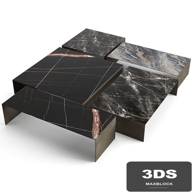 Minotti coffee table set