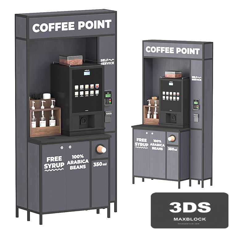 Self-service coffee shop