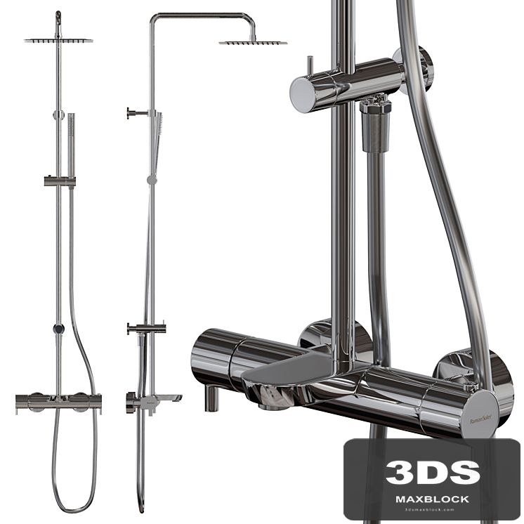Shower system Ramon Soler DRAKO 335602RPK225