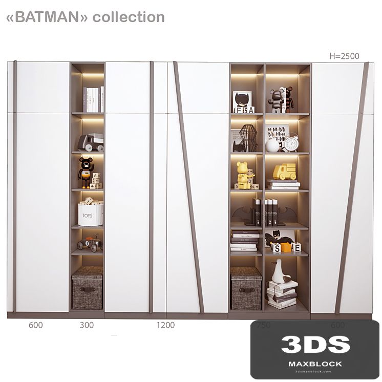 ARBUZOV_STUDIO BATMAN COLLECTION_wardrobe
