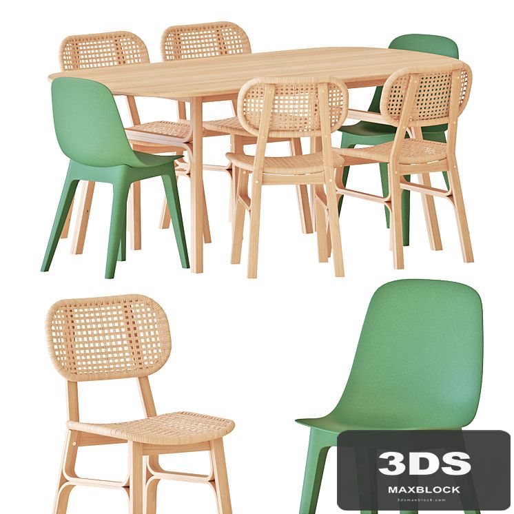 IKEA VOXLOV table and chairs