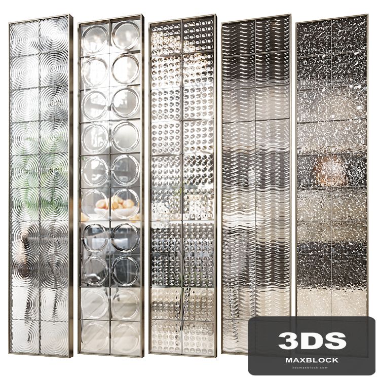 Glass block partition 5