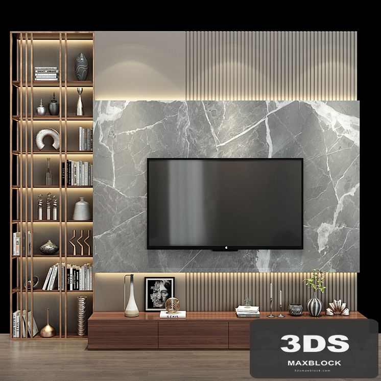 TV shelf 0354