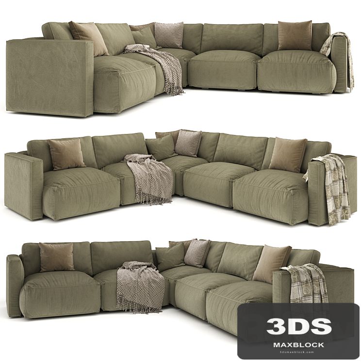 Swen Le Nuvole 2 sofa