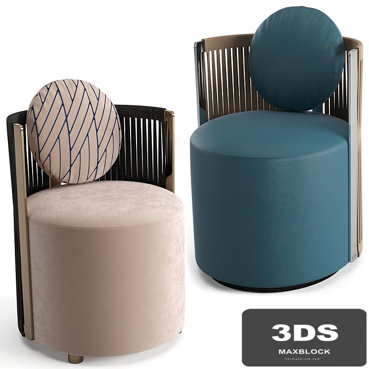 Fendi Casa Thea armchair leather