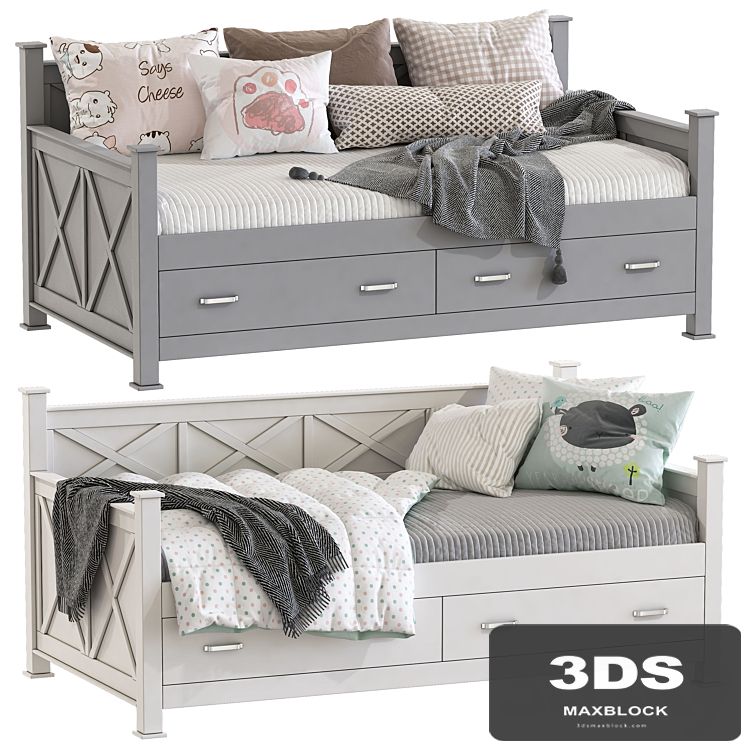 Sofa bed Pasadena Twin Solid Wood Daybed