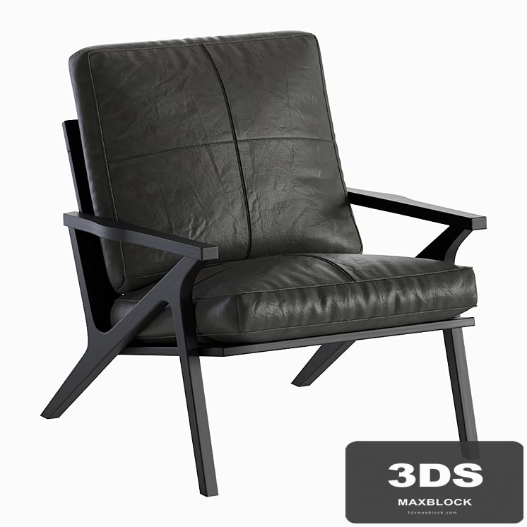 Leather Armchair Crate & Barrel