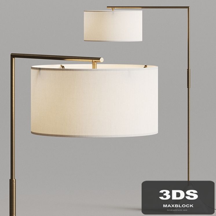 Pottery Barn Joelle Marble Floor Lamp