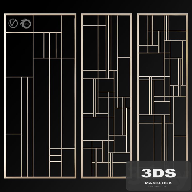 Decorative partition # 1