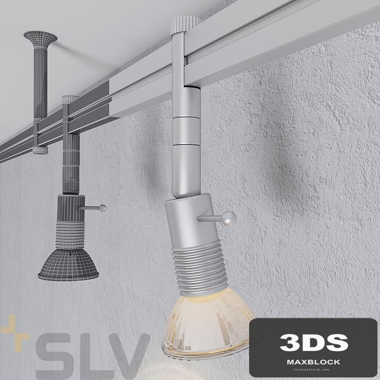 Track lighting SLV "Syros For Wave"