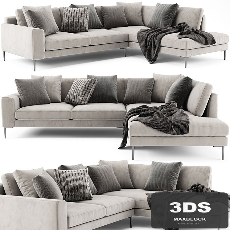 West Elm Harper Terminal Chaise
