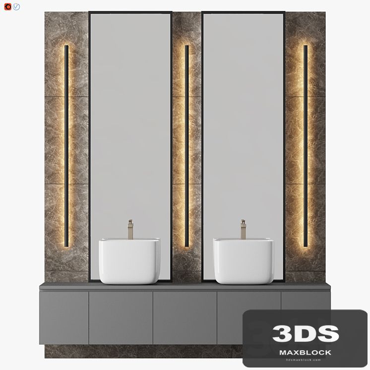 Mid-Century Bathroom