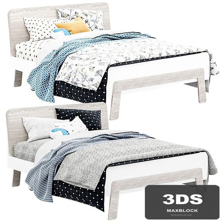 Lamont Full Bed with Headboard Storage