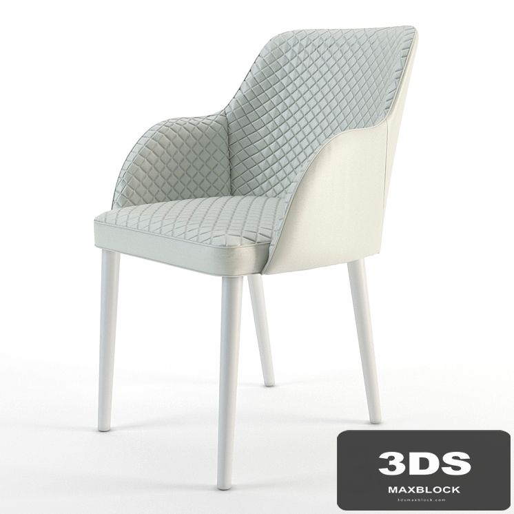 Devon Club Chair White