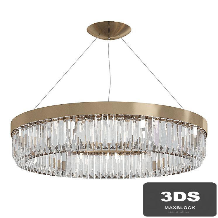 Pendant chandelier Patrizia Volpato, Riflessi, 5085 S 100