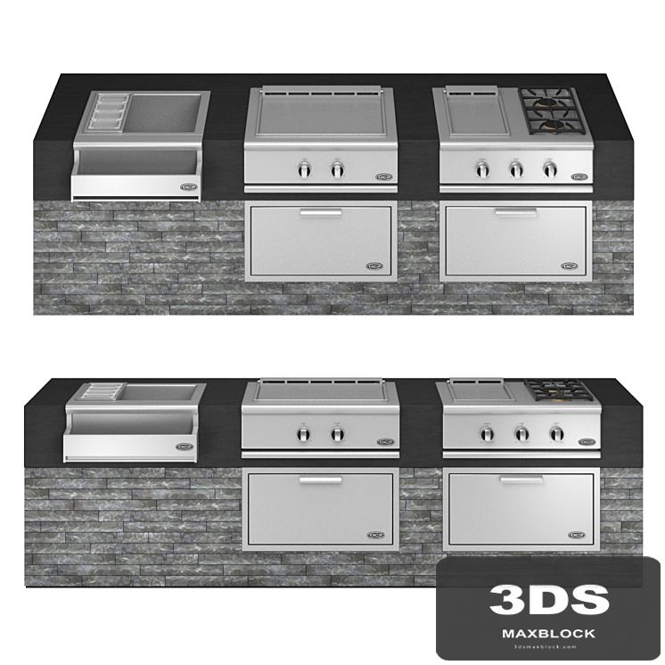 dcs grill series 9 side burners set 2