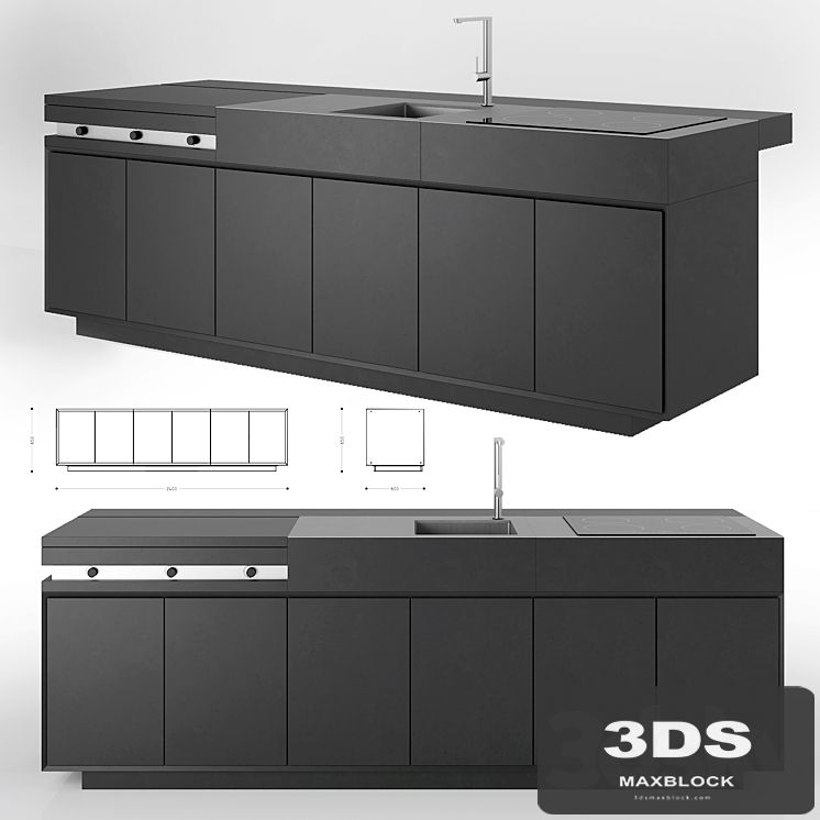 Tikal Kitchen 3 Modules Talenti