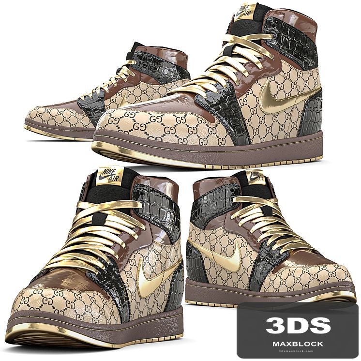 Sneakers Nike-Gucci
