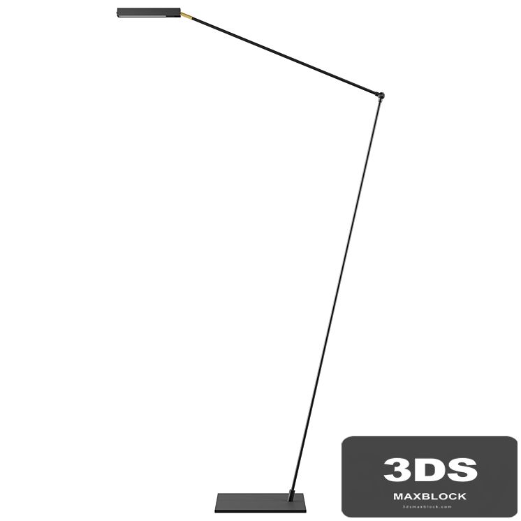 Zara Home - The flexible metal LED lamp on a leg