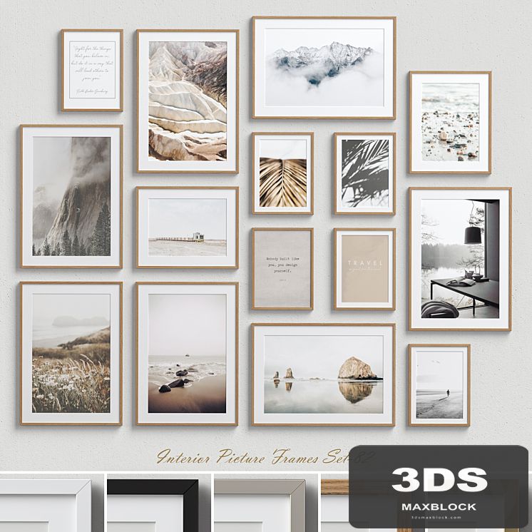Interior Picture Frames Set-82