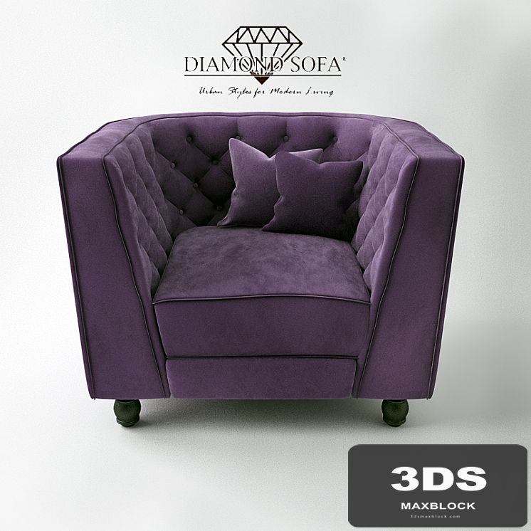 Diamond Chair Bellini Button / Diamond Sofa