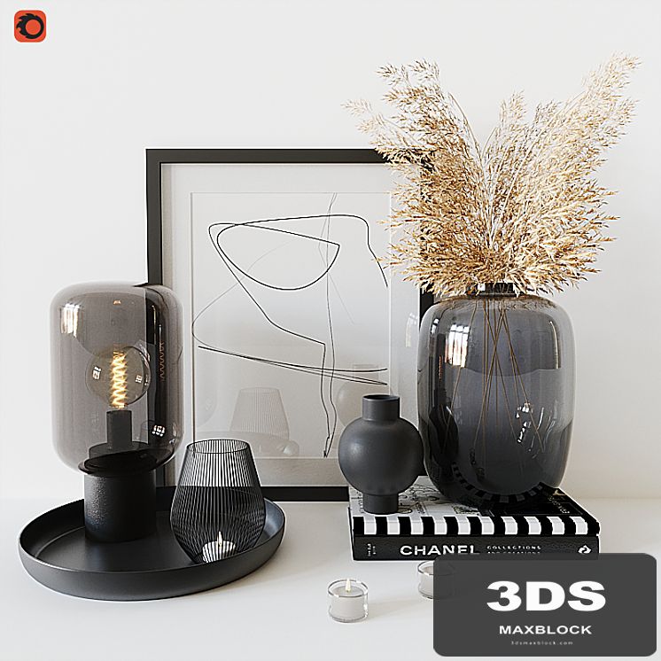 Decorative set housewolf