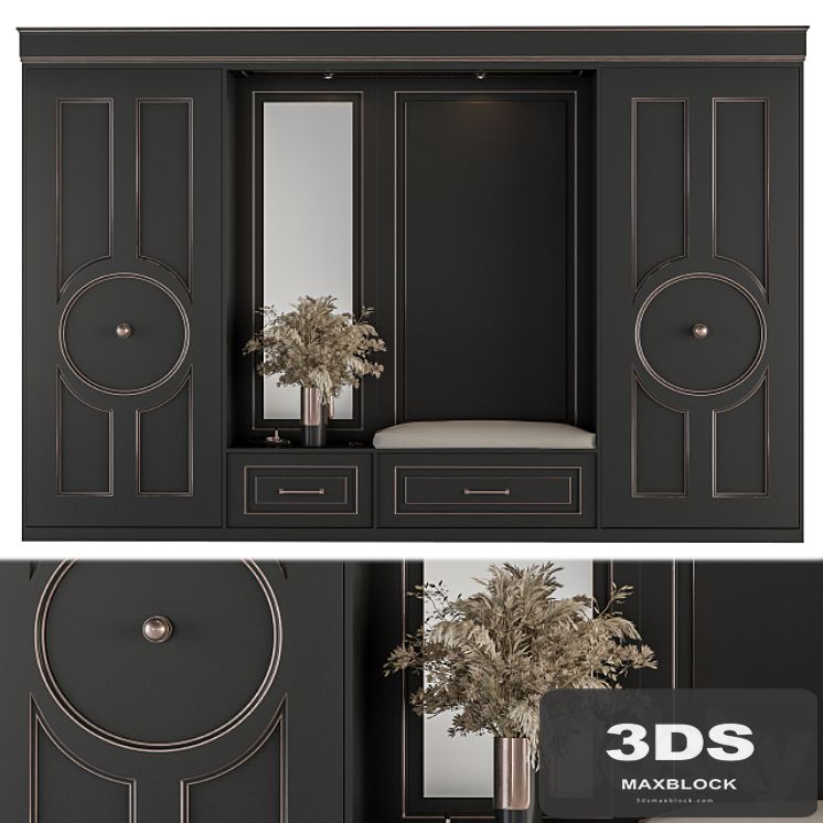 Hallway 16 - Black and Gold Set