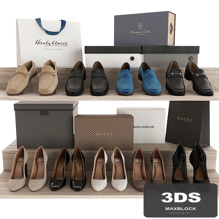 Set of shoes