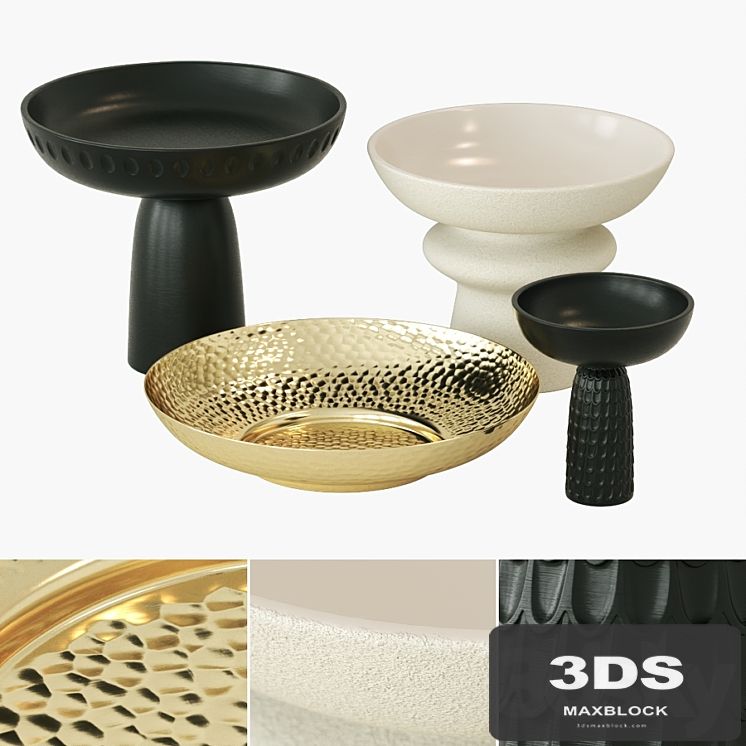 Bowls from Zanat and H&M Home