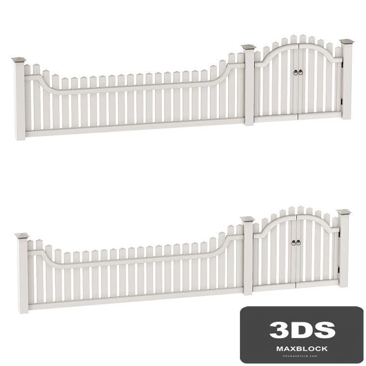 PVC fence