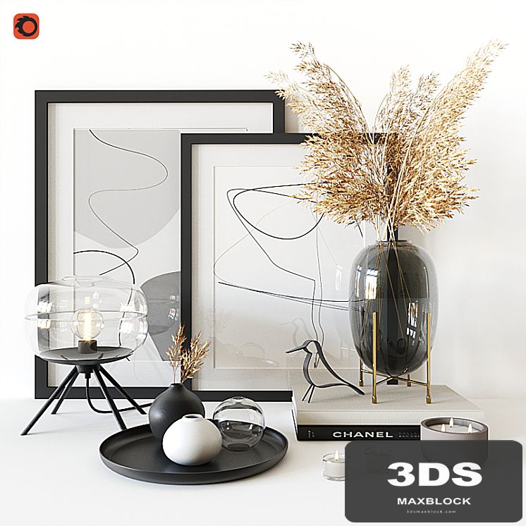 Decorative set housewolf 01